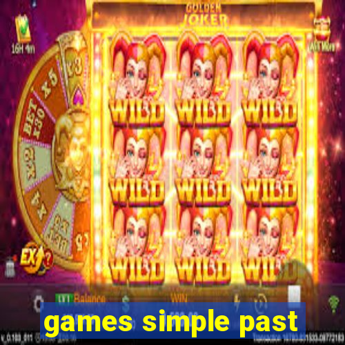 games simple past